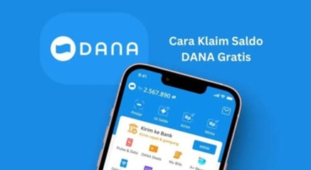 klaim saldo dana gratis